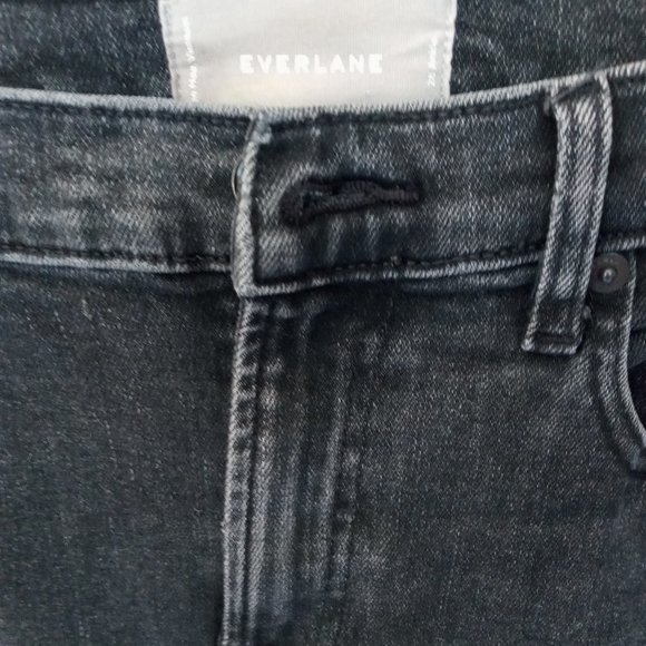 Everlane Black Ankle Jeans Size 28 - Picture 3 of 6